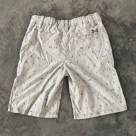 Under Armour Gray Athletic Shorts Lightweight Performance - Picture 3 of 3